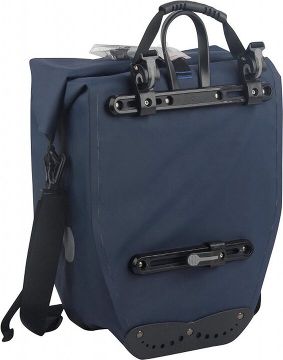 Büchel Luxe Pakaftas / Enkele fietstas - Donkerblauw - 25.4L