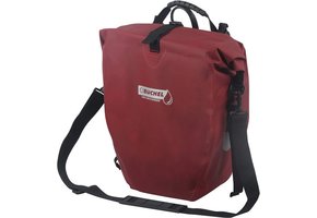 Büchel Luxe Pakaftas / Enkele fietstas - Donkerrood - 25.4L