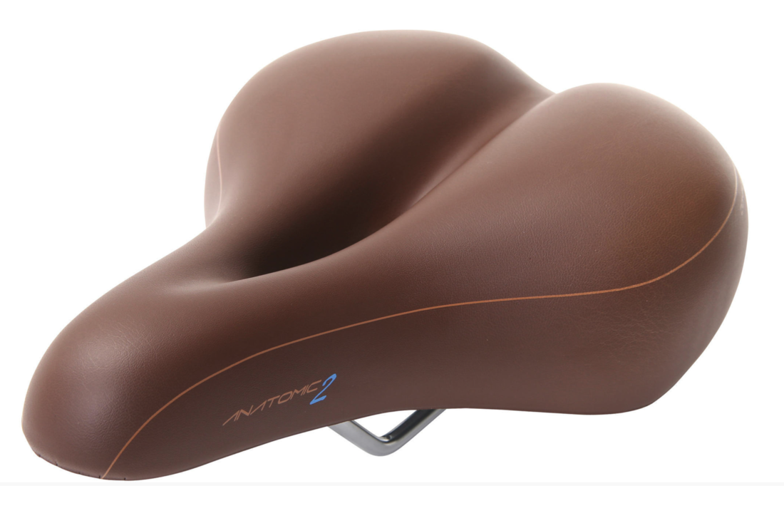 Contec City Zone Cut Anatomic 2 Heren Fietszadel Bruin