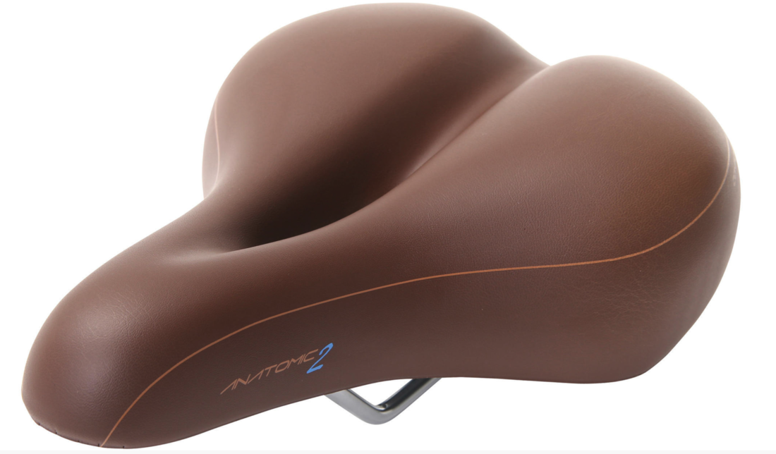 Contec City Zone Cut Anatomic 2 Heren Fietszadel Bruin