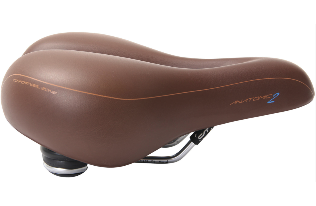 Contec City Zone Cut Anatomic 2 Heren Fietszadel Bruin