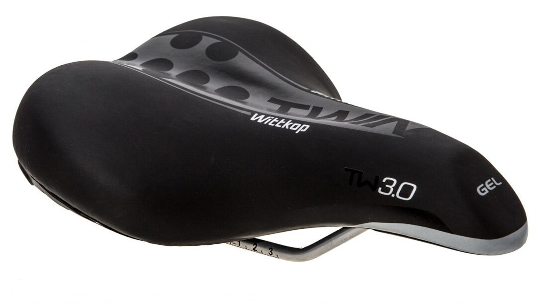 Wittkop Gelzadel Twin 3.0 Met Bolletjes-motief