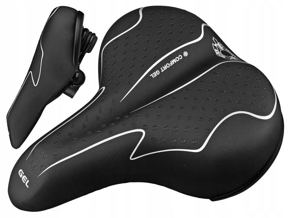 Wittkop Gel Fietszadel Big Classic Incl. Gratis Zadelstrop