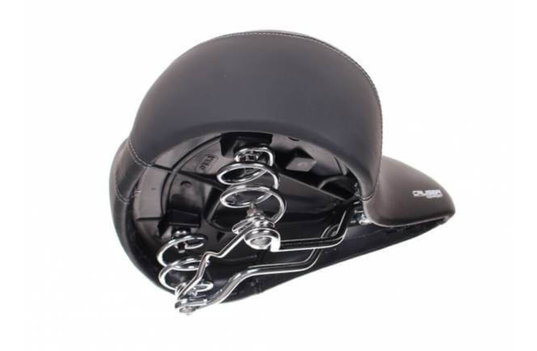 Contec Cruiser Comfort XXL Fietszadel - Unisex - Zwart