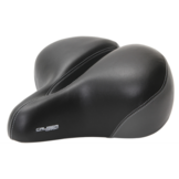 Contec Cruiser Comfort XXL Fietszadel - Unisex - Zwart