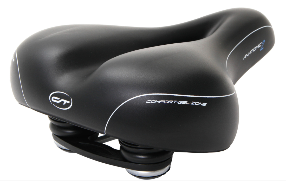 Contec City/Tour Anatomic 2 Heren Fietszadel 100% Waterdicht