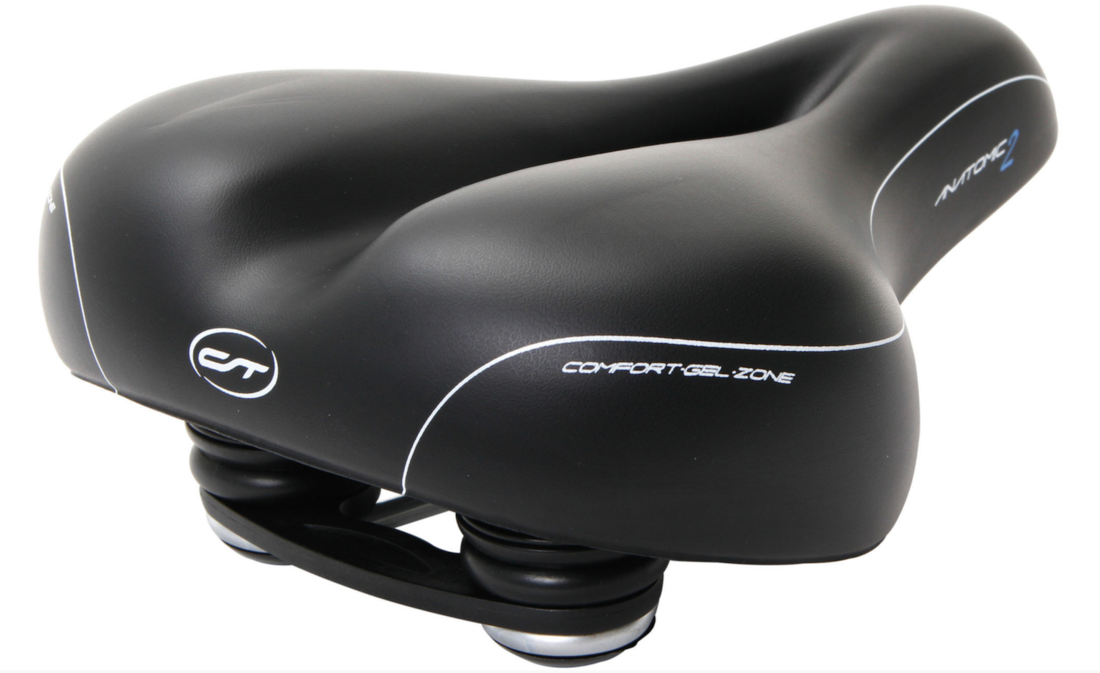 Contec City/Tour Anatomic 2 Heren Fietszadel 100% Waterdicht