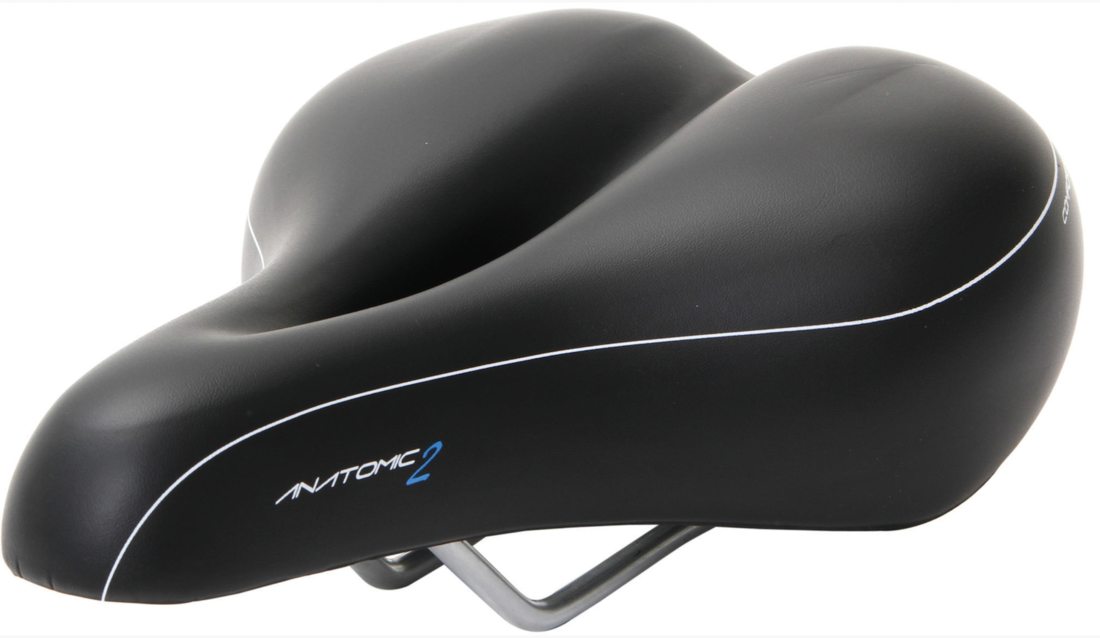 Contec City/Tour Anatomic 2 Heren Fietszadel 100% Waterdicht