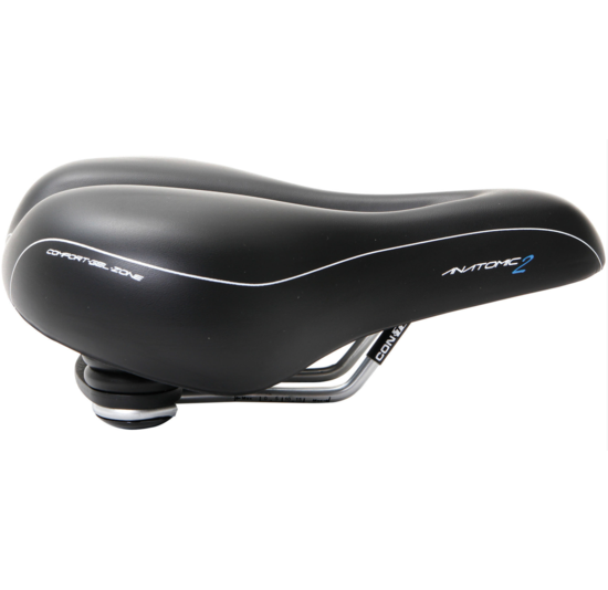 Contec City/Tour Anatomic 2 Heren Fietszadel 100% Waterdicht