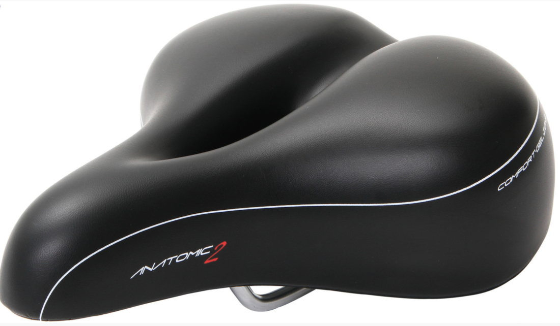 Contec City/Tour Anatomic 2 Dames Fietszadel 100% Waterdicht