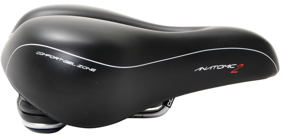 Contec City/Tour Anatomic 2 Dames Fietszadel 100% Waterdicht