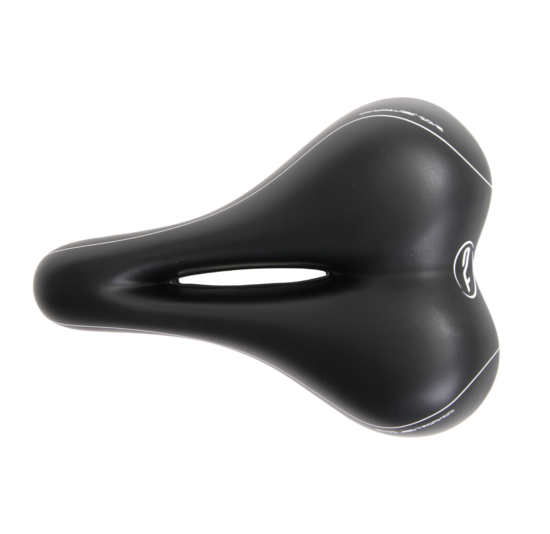 Contec Fietszadel Anatomic 2 - Trekking Zone Cut - Dames - Zwart