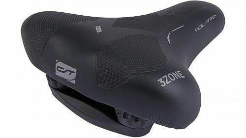 Contec City/Tour Volare XXL Fietszadel - Zwart - Unisex