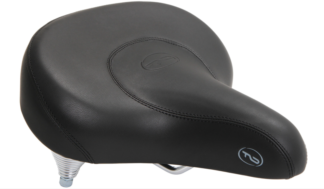 Contec Fietszadel Chopper - Unisex - Zwart