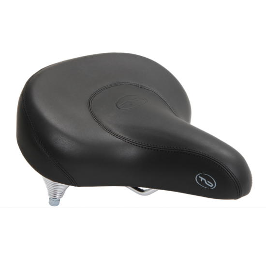 Contec Fietszadel Chopper - Unisex - Zwart