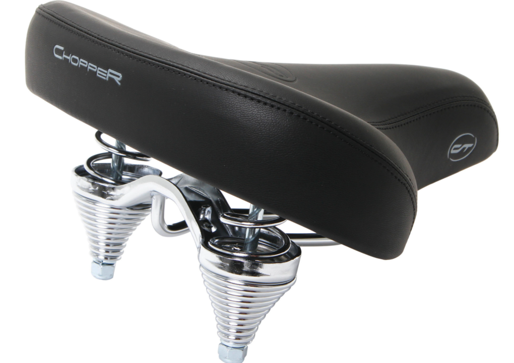 Contec Fietszadel Chopper - Unisex - Zwart