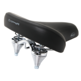 Contec Fietszadel Chopper - Unisex - Zwart