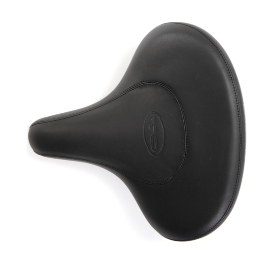 Contec Fietszadel Chopper - Unisex - Zwart