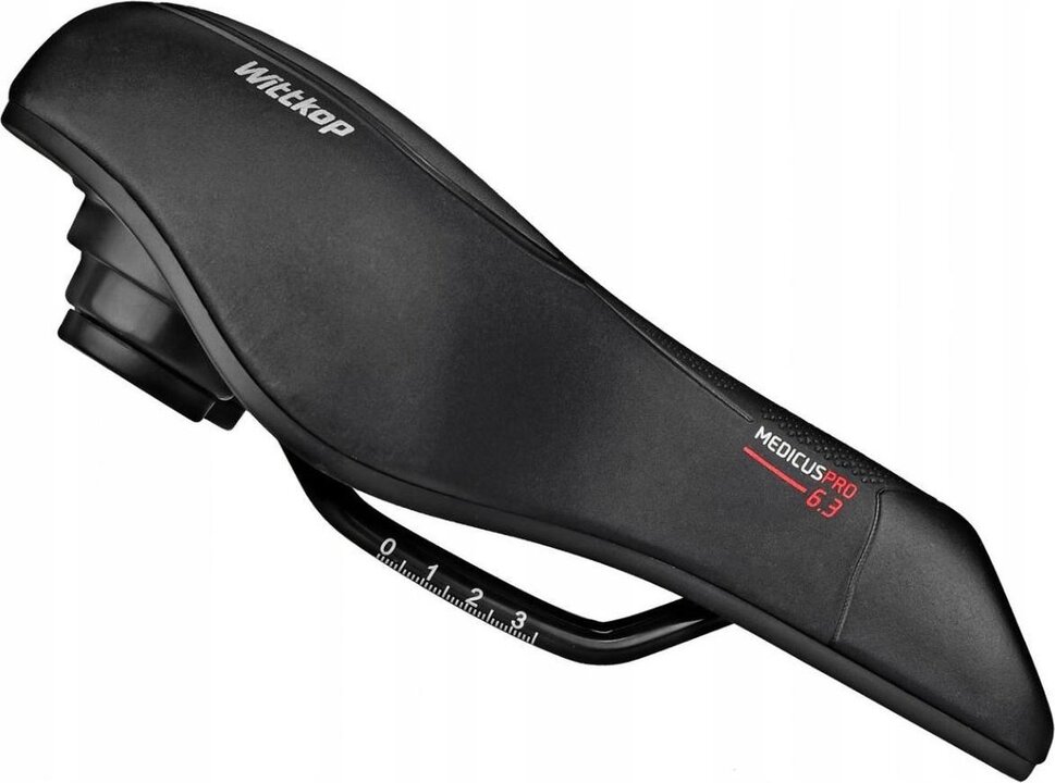 Wittkop Medicus Pro 3.0 Unisex Gelzadel - Zwart - Voorgevormde Gelpads