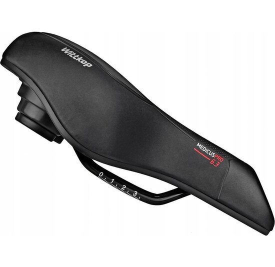 Wittkop Medicus Pro 3.0 Unisex Gelzadel - Zwart - Voorgevormde Gelpads