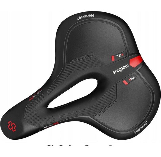 Wittkop Medicus Pro 3.0 Unisex Gelzadel - Zwart - Voorgevormde Gelpads