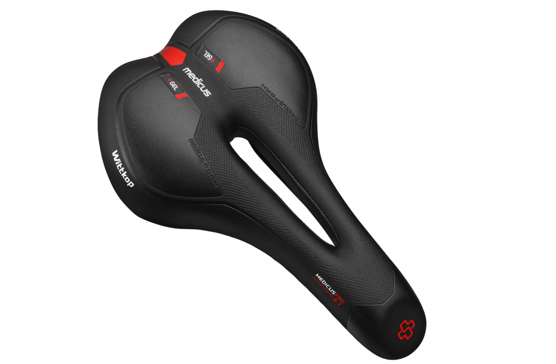 Wittkop Medicus Pro 1.0 Heren Trekking Fietszadel - Voorgevormde Gelpads