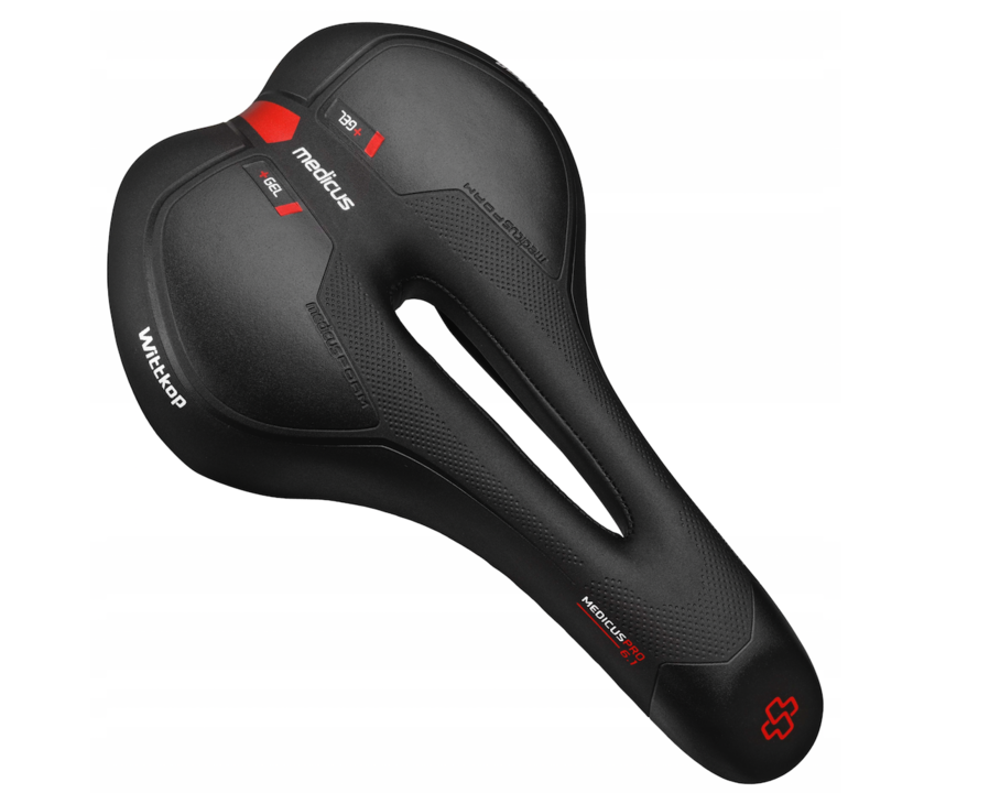 Wittkop Medicus Pro 1.0 Heren Trekking Fietszadel - Voorgevormde Gelpads