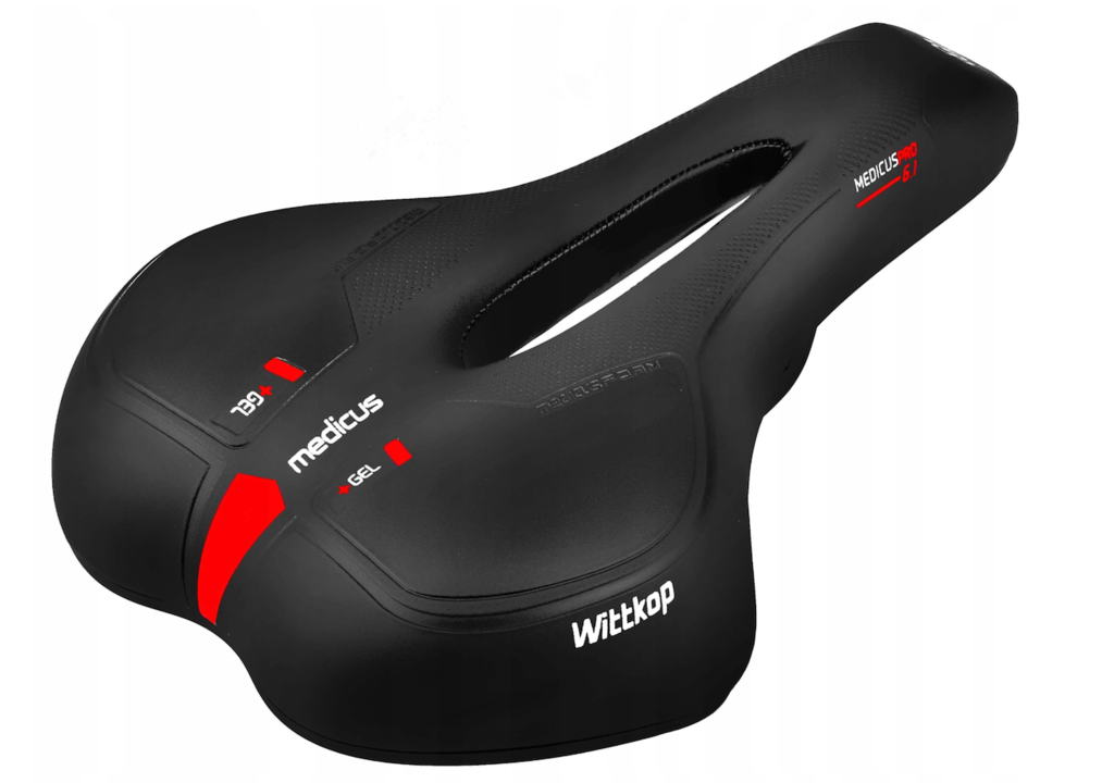 Wittkop Medicus Pro 1.0 Heren Trekking Fietszadel - Voorgevormde Gelpads