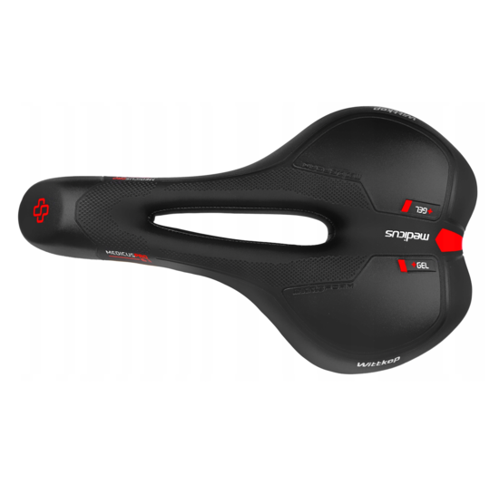 Wittkop Medicus Pro 1.0 Heren Trekking Fietszadel - Voorgevormde Gelpads