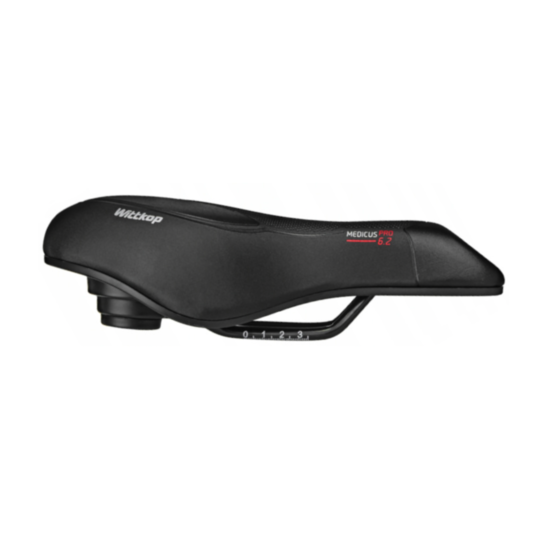 Wittkop Medicus Pro 2.0 Dames Gelzadel - Zwart - Voorgevormde Gelpads