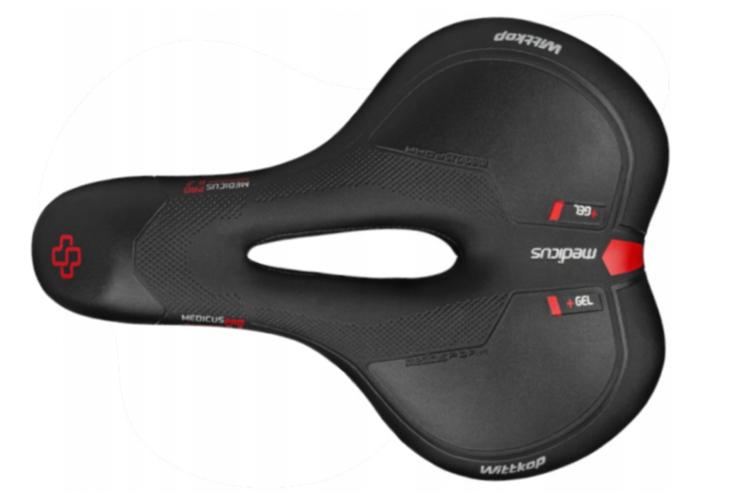 Wittkop Medicus Pro 2.0 Dames Gelzadel - Zwart - Voorgevormde Gelpads