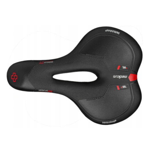 Wittkop Medicus Pro 2.0 Dames Gelzadel - Zwart - Voorgevormde Gelpads