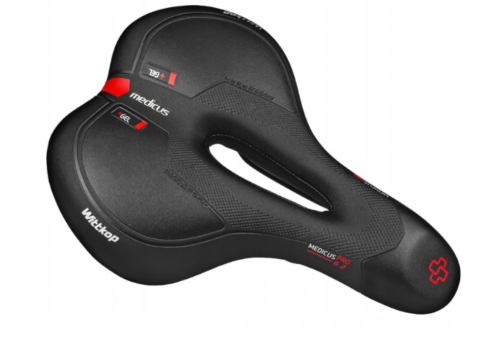 Wittkop Medicus Pro 2.0 Dames Gelzadel - Zwart - Voorgevormde Gelpads