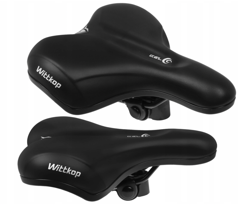 Wittkop 3.0 In Mould Gel Fietszadel - Unisex - Waterdicht - Gratis Zadelstrop