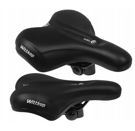 Wittkop 3.0 In Mould Gel Fietszadel - Unisex - Waterdicht - Gratis Zadelstrop