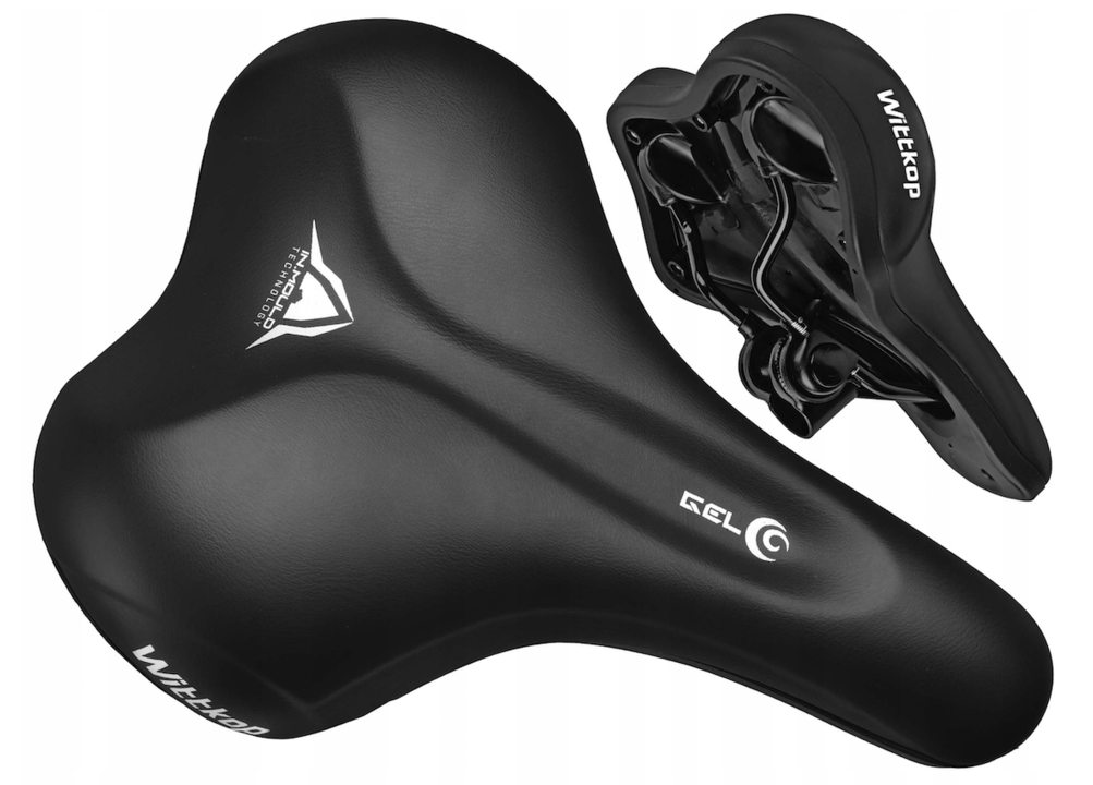 Wittkop 2.0 In Mould Gel Fietszadel - Dames - Waterdicht - Gratis Zadelstrop