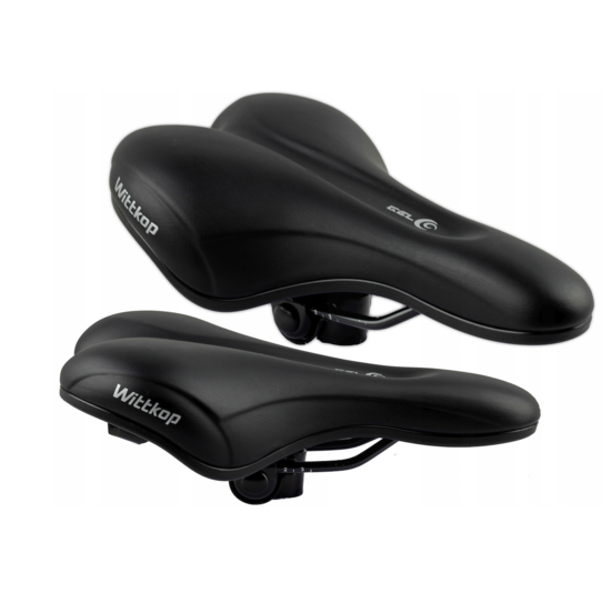Wittkop 2.0 In Mould Gel Fietszadel - Dames - Waterdicht - Gratis Zadelstrop