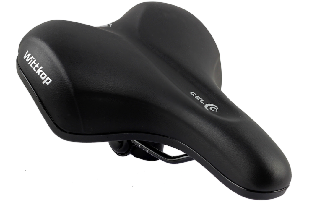 Wittkop 2.0 In Mould Gel Fietszadel - Dames - Waterdicht - Gratis Zadelstrop