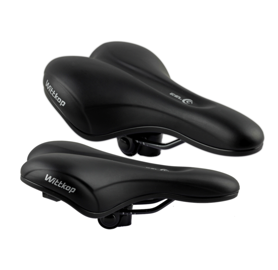 Wittkop 1.0 In Mould Gel Fietszadel - Heren - Waterdicht - Gratis Zadelstrop