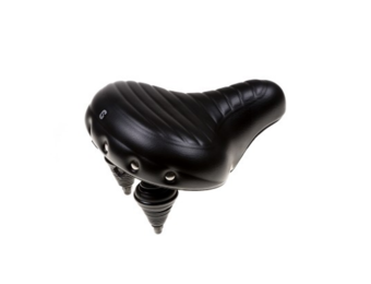 Selle Comfort Drifter Fietszadel Wave - Zwart