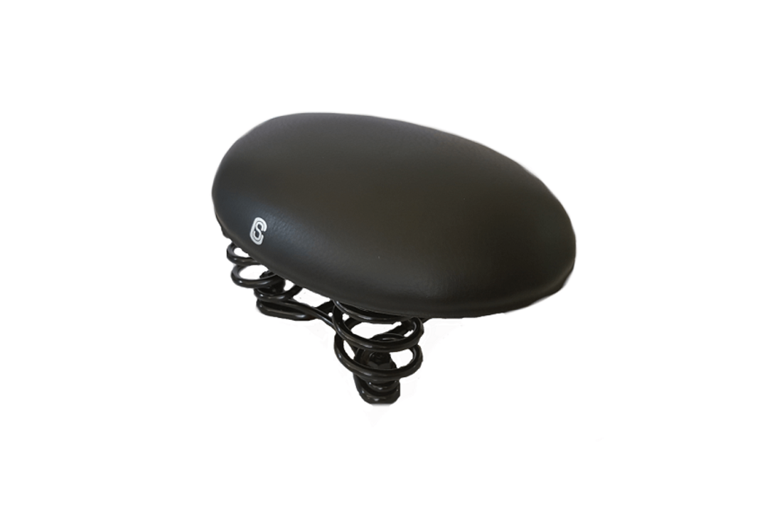 Selle Comfort Rokzadel / Fietszadel - Smart Foam Techniek - Zwart