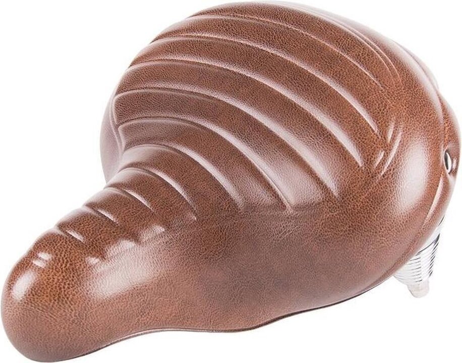 Selle Comfort Drifter Fietszadel Wave - Bruin - Met Hangveren