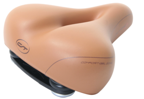 Contec City Zone Cut Anatomic 2 Dames Fietszadel Lichtbruin