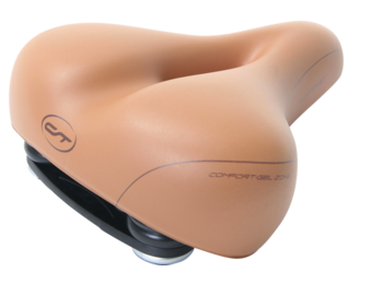 Contec City Zone Cut Anatomic 2 Dames Fietszadel Lichtbruin