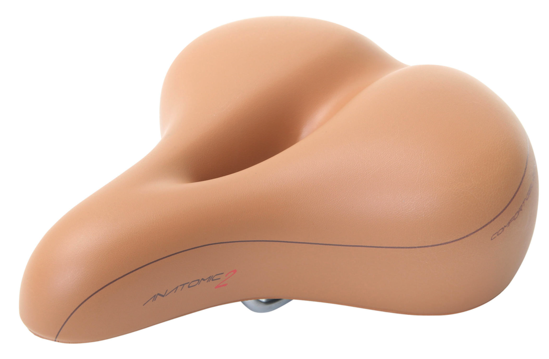 Contec City Zone Cut Anatomic 2 Dames Fietszadel Lichtbruin