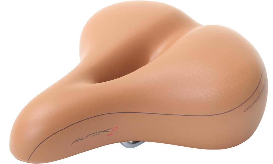 Contec City Zone Cut Anatomic 2 Dames Fietszadel Lichtbruin