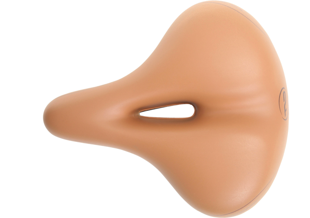 Contec City Zone Cut Anatomic 2 Dames Fietszadel Lichtbruin