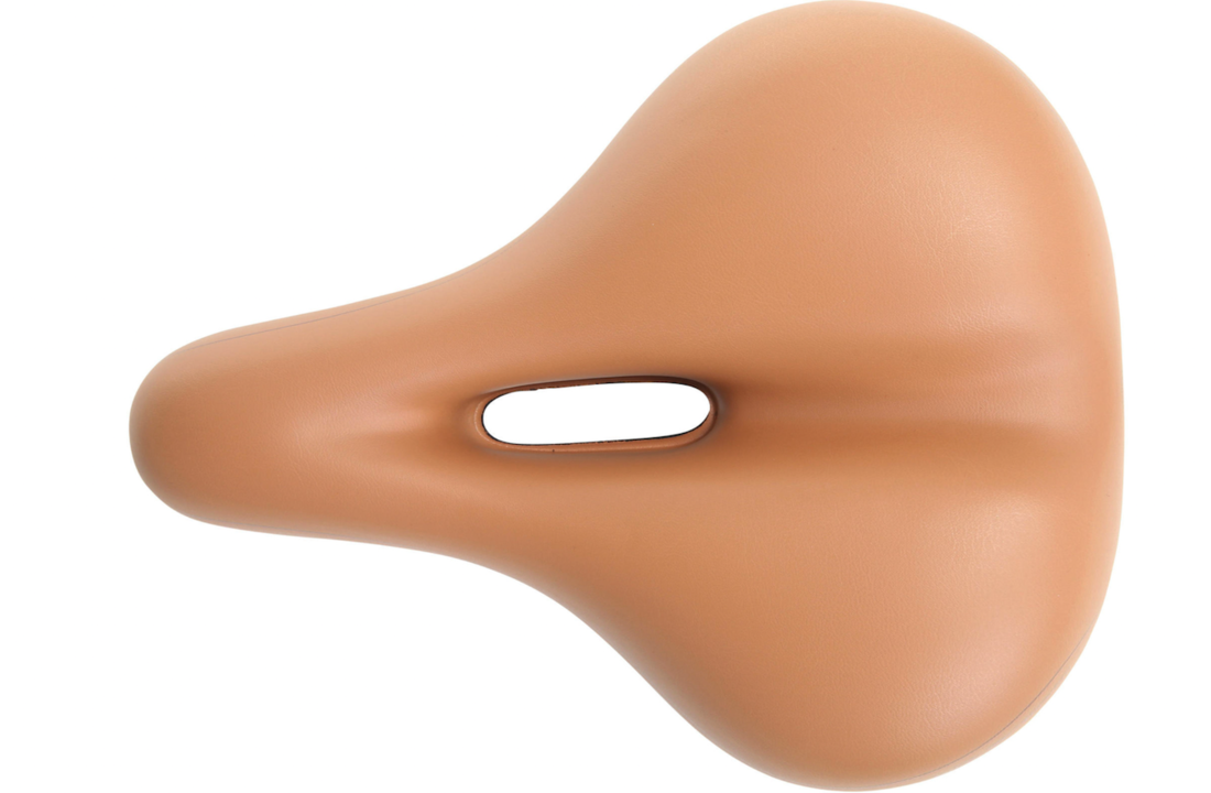 Contec City Zone Cut Anatomic 2 Unisex Fietszadel Lichtbruin