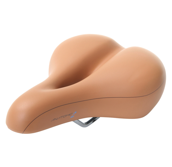 Contec City Zone Cut Anatomic 2 Unisex Fietszadel Lichtbruin