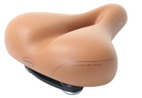 Contec City Zone Cut Anatomic 2 Unisex Fietszadel Lichtbruin